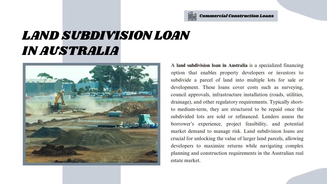 Construction Finance Loan Melbourne &ndash; Commercial Construction Loans | Fast & Flexible Funding