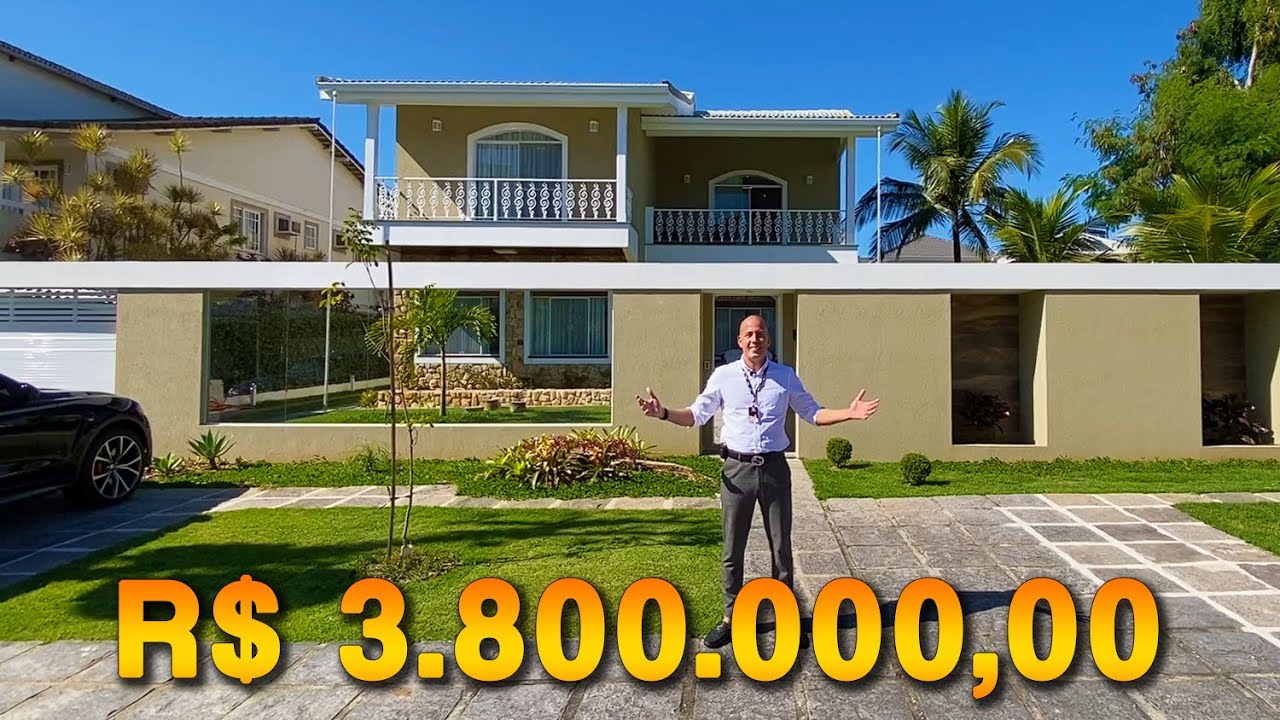 ESSA CASA Á UM EXCELENTE INVESTIMENTO NO RECREIO!! CASA DE LUXO Á VENDA! | MULLER IMOVEIS RJ
