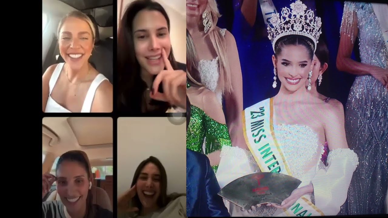 Ex Misses reaccionan a la coronacion de Andrea Rubio como Miss International 2023 / Miss Venezuela