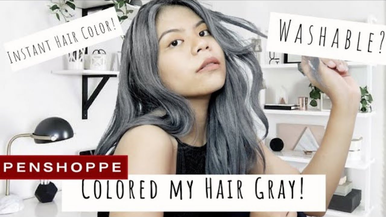 Penshoppe Colored Hair Wax Review on JET BLACK HAIR