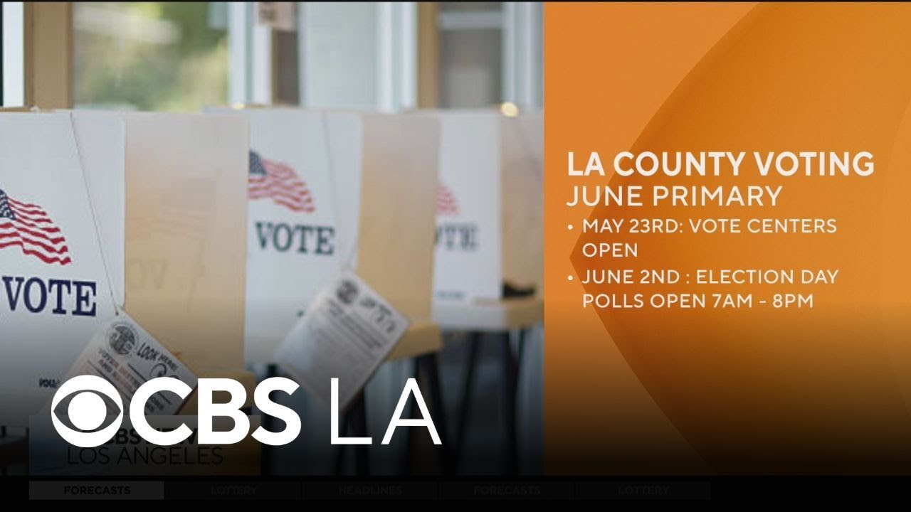 Primary election preparations with LA County Registrar