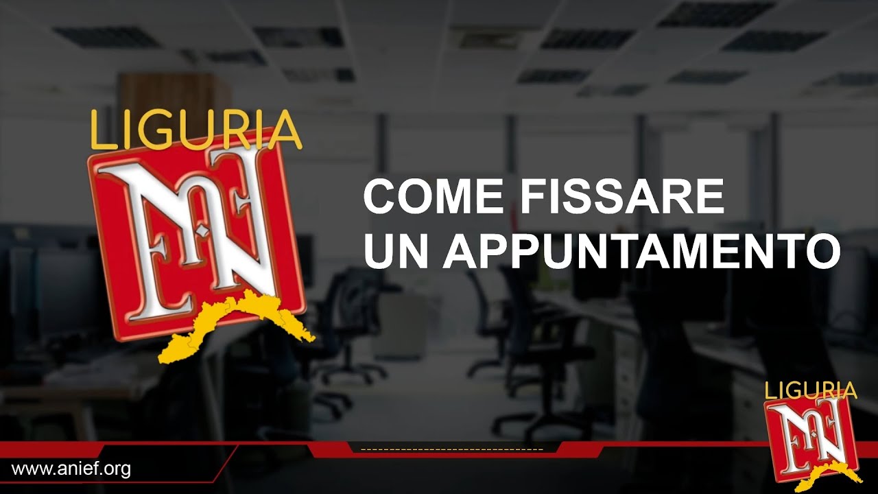 Come fissare un appuntamento - GUIDE ANIEF