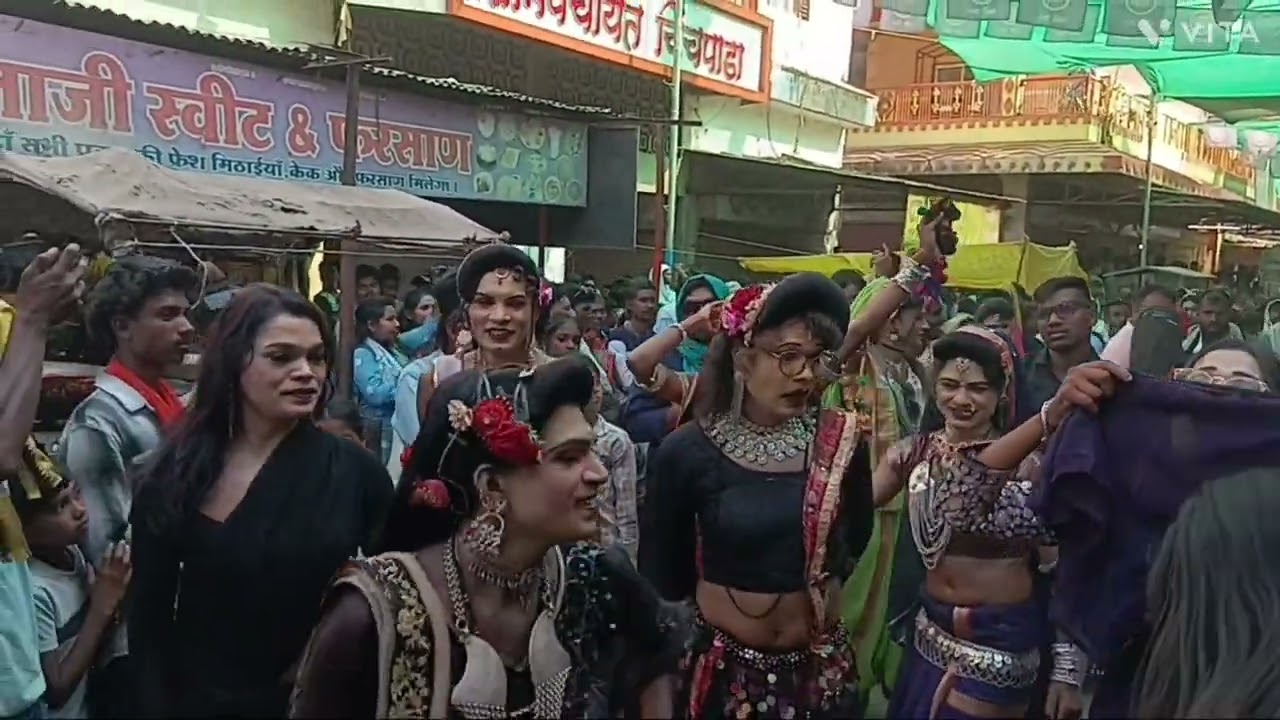 आदिवासी  गैर बंधारे चिंचपाडा मे   डान्स  /2026/ 