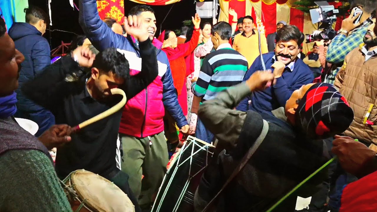 Mela Nandpur Da // पहाड़ी बैंड बाजे // Mandyali Nati // Near Lad Bharol