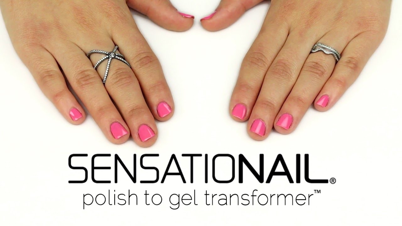 Transform Any Nail Polish to Gel! | SensatioNail Polish to Gel Transformer