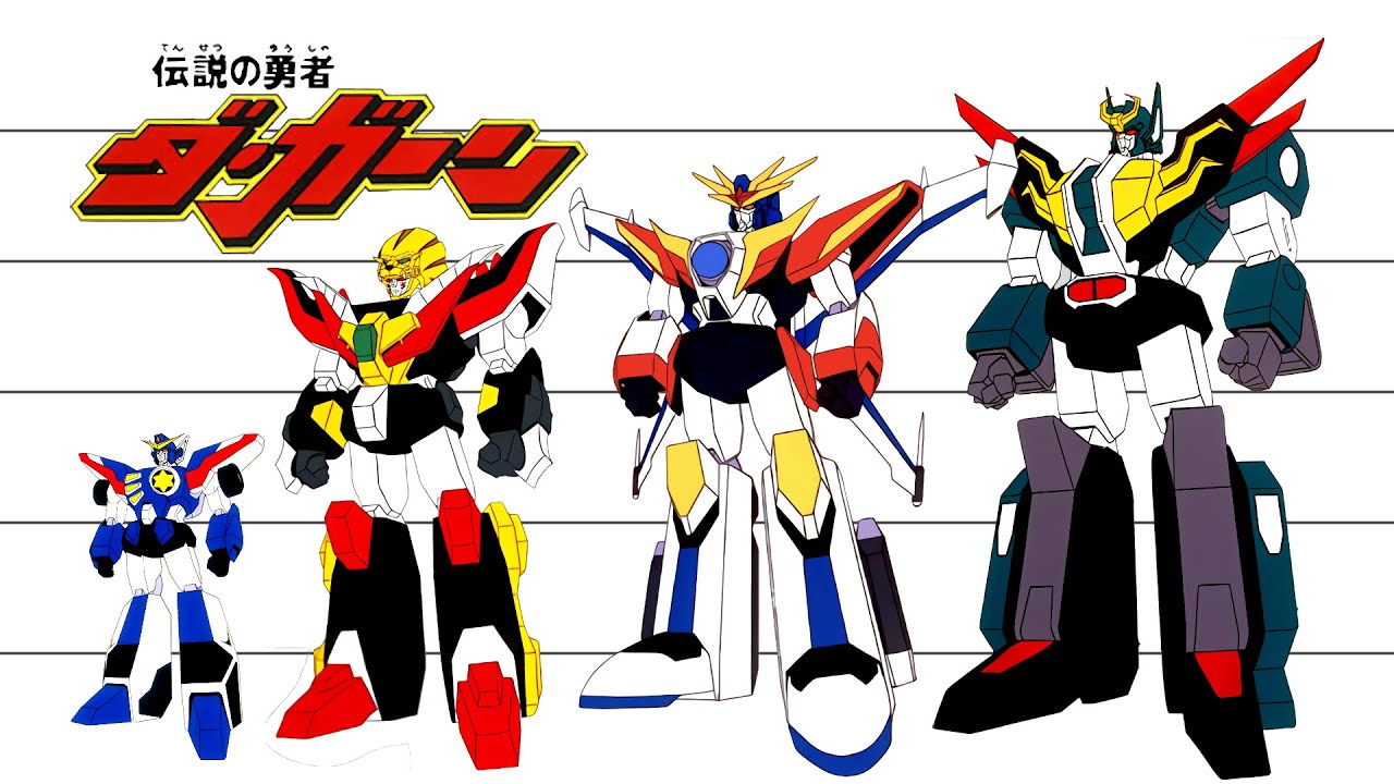 The Brave Fighter of Legend Da-Garn | Characters Height Comparison