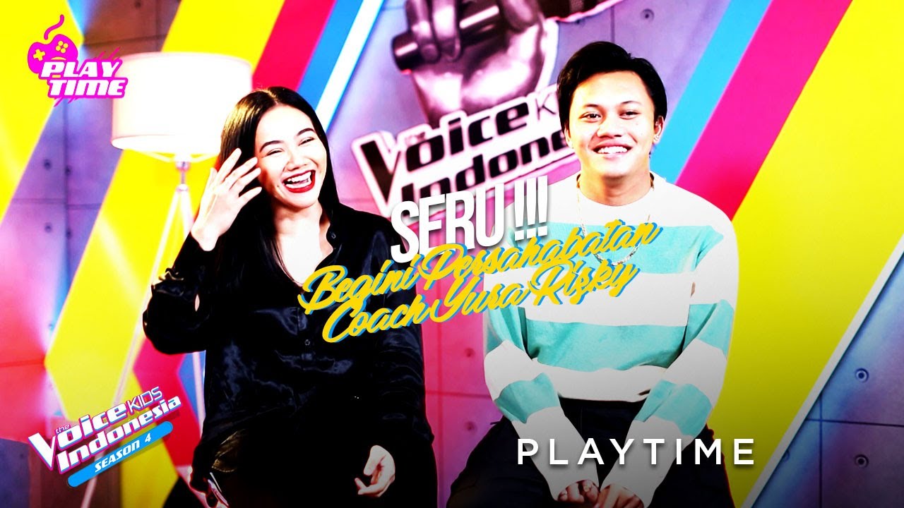 SO SWEET !!! Persahabatan Diantara Coach Yura - Rizky | PLAYTIME | The Voice Kids Indonesia Season 4
