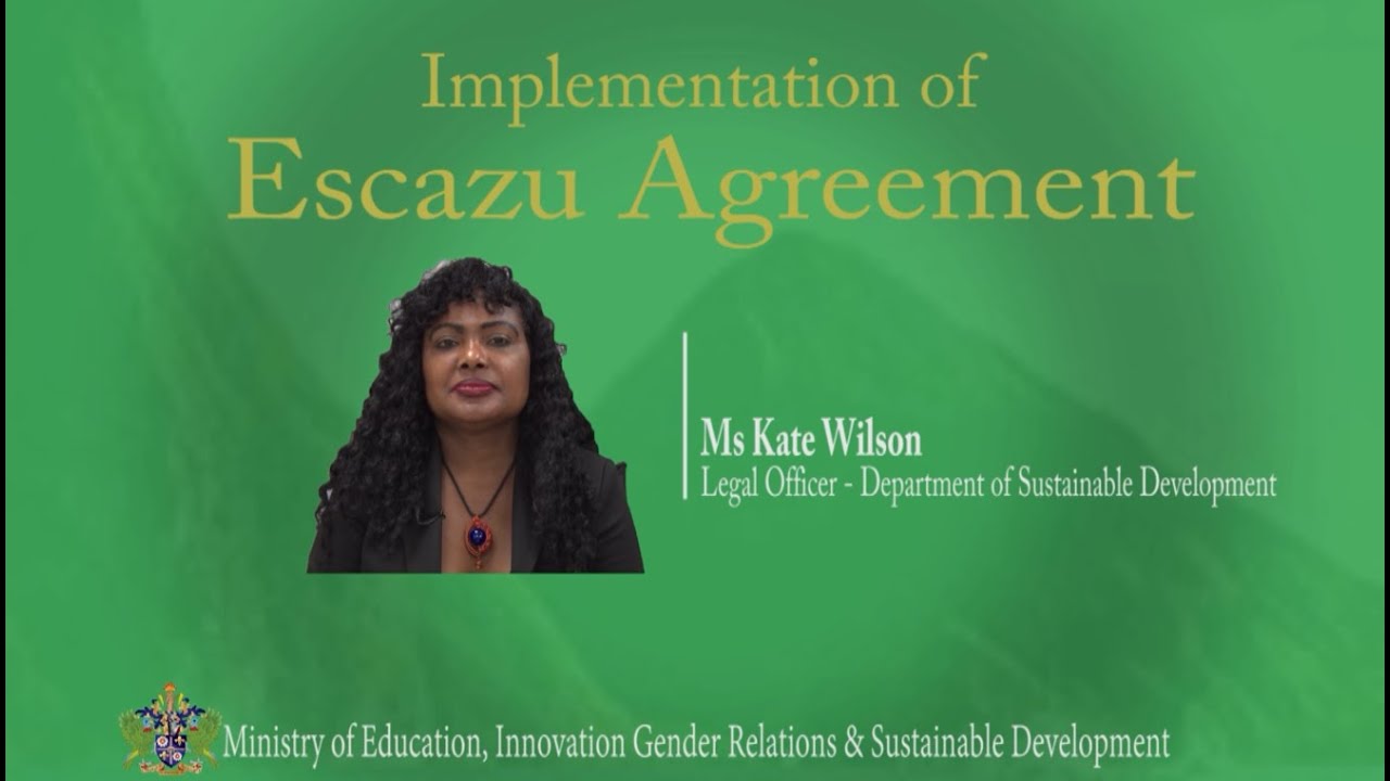 DOSD Legal Officer Kate Wilson - Escazu Agreement entry into force on April 22, 2021