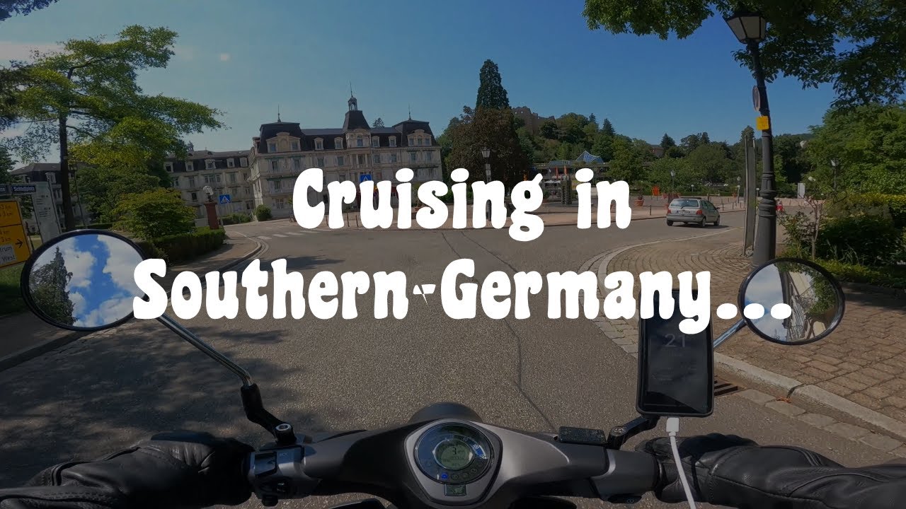 Honda Super Cub 125 - Cruising in Southern-Germany (around Badenweiler / Kandern)