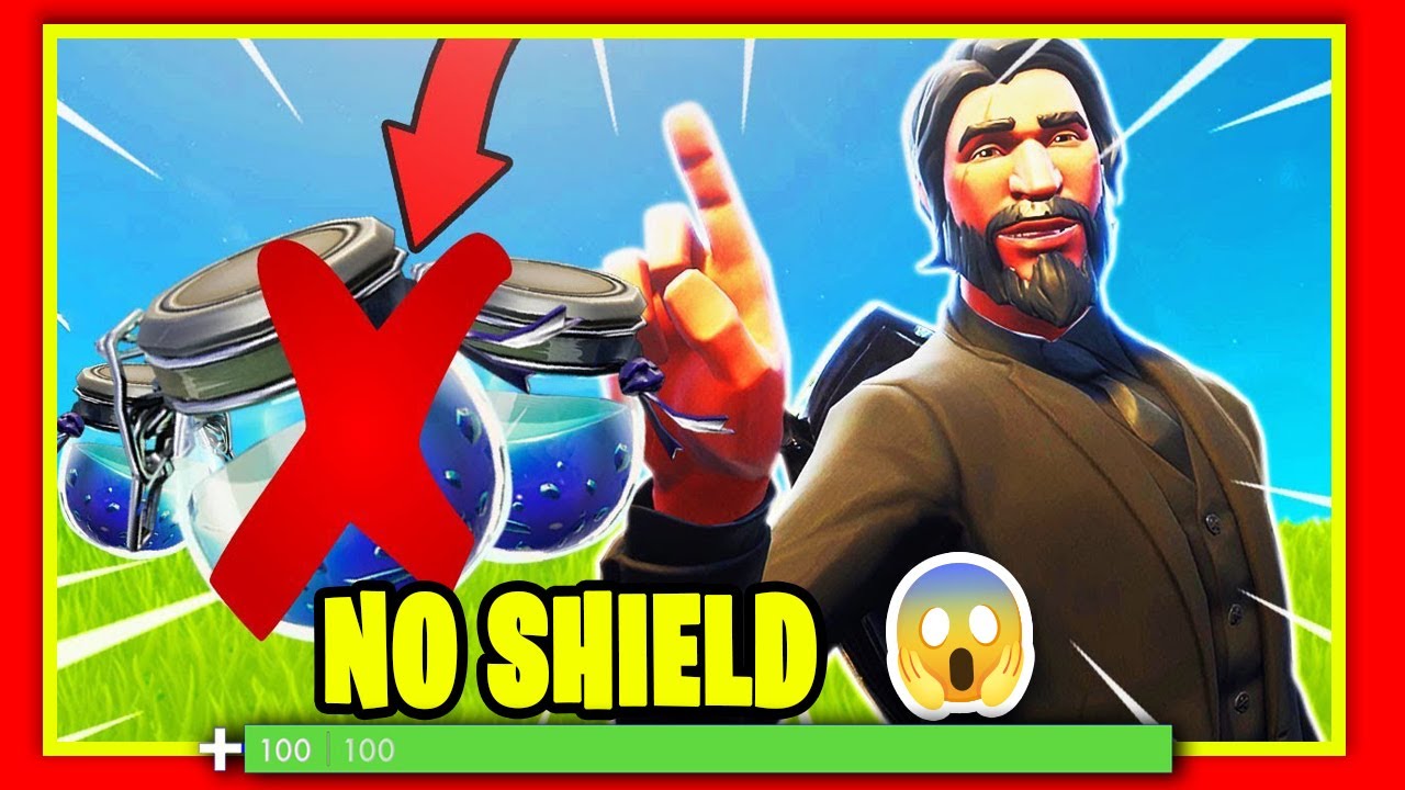 I Won a Fortnite Match With NO SHIELD (Insane Challenge!)