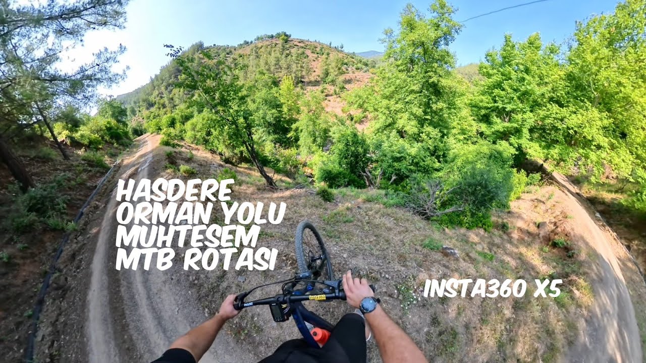 Hasdere orman yolu muhteşem MTB rotası | insta360x5