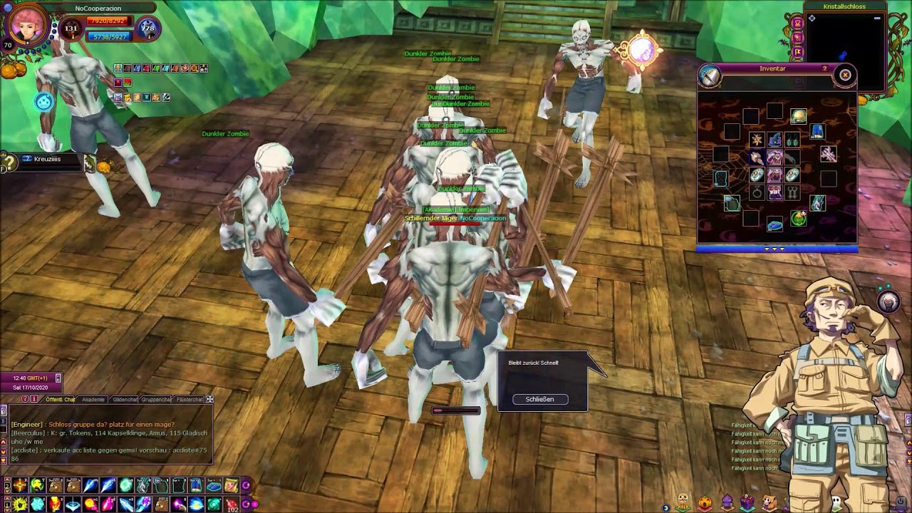 Fiesta Online   Kristallschloss Run + Kistenspawn