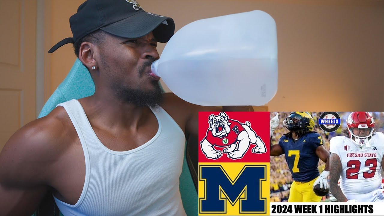 #9 Michigan vs Fresno State | Full Game Highlights REACTION