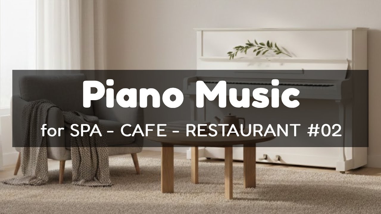 Relaxing Piano Music for Spa, Cafe & Restaurant | Peaceful Piano Atmosphere #02 | LX Sounds