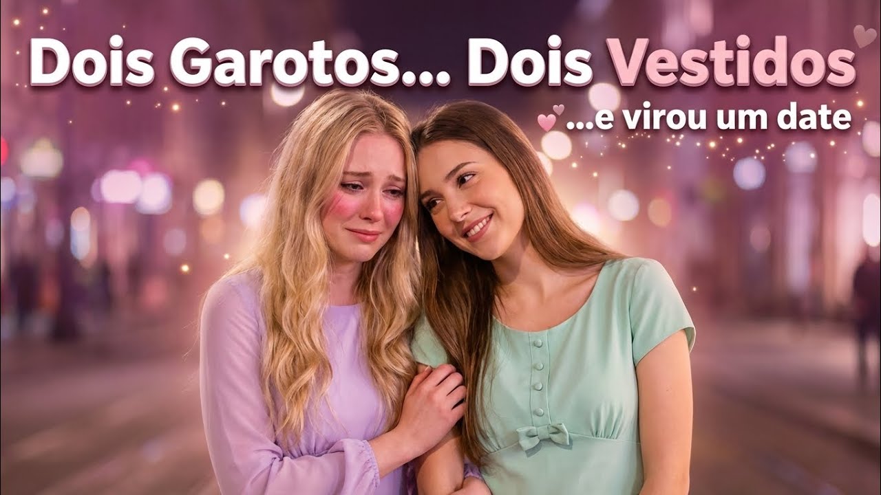 🎀 Dois Garotos, Dois Vestidos… Sissy Crossdressing Virou um Date Inesquecível 💕