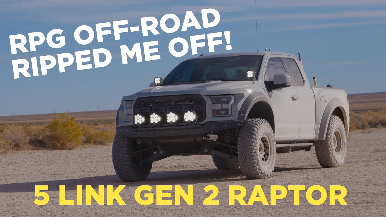Mid Travel Raptor Build Journey with RPG Off-road.