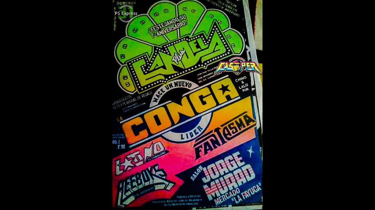 Sonido Fantasma Cesar Juarez/ Salon Jorge Murad 1993/La Cumbia Del Indio/ 7 Aniversario Candela