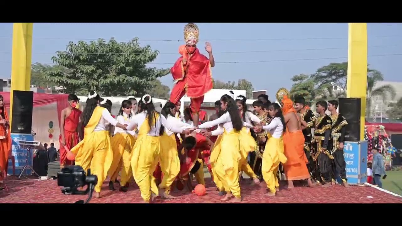 Ramayan | dance Program in Bal Utsav | G M Academy |  2022