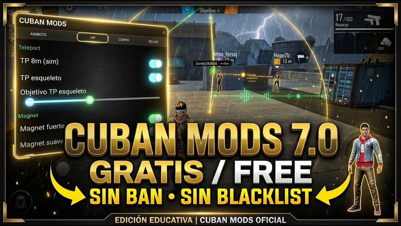 Cuban Mods 7.0 Free Mod Apk for Free Fire