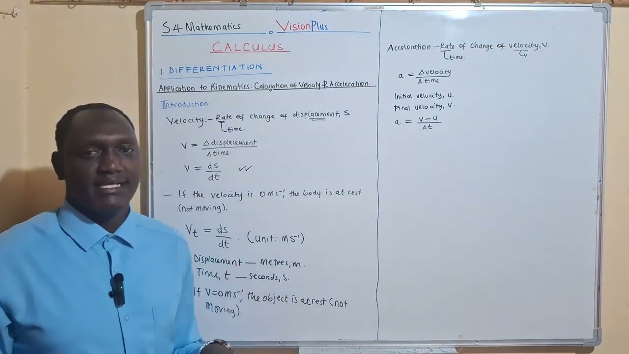 Application to Kinematics: Introduction