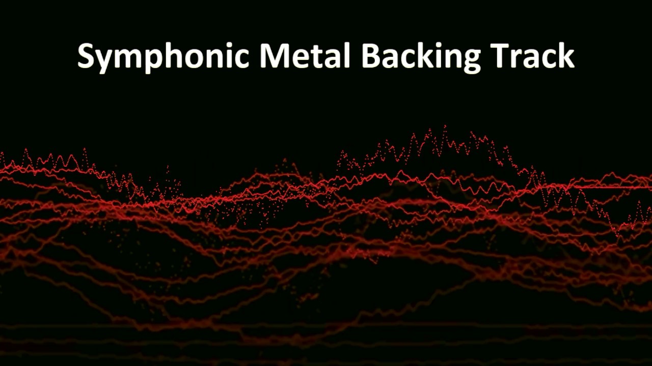 Symphonic Metal Backing Track in B Minor with a triplet feel