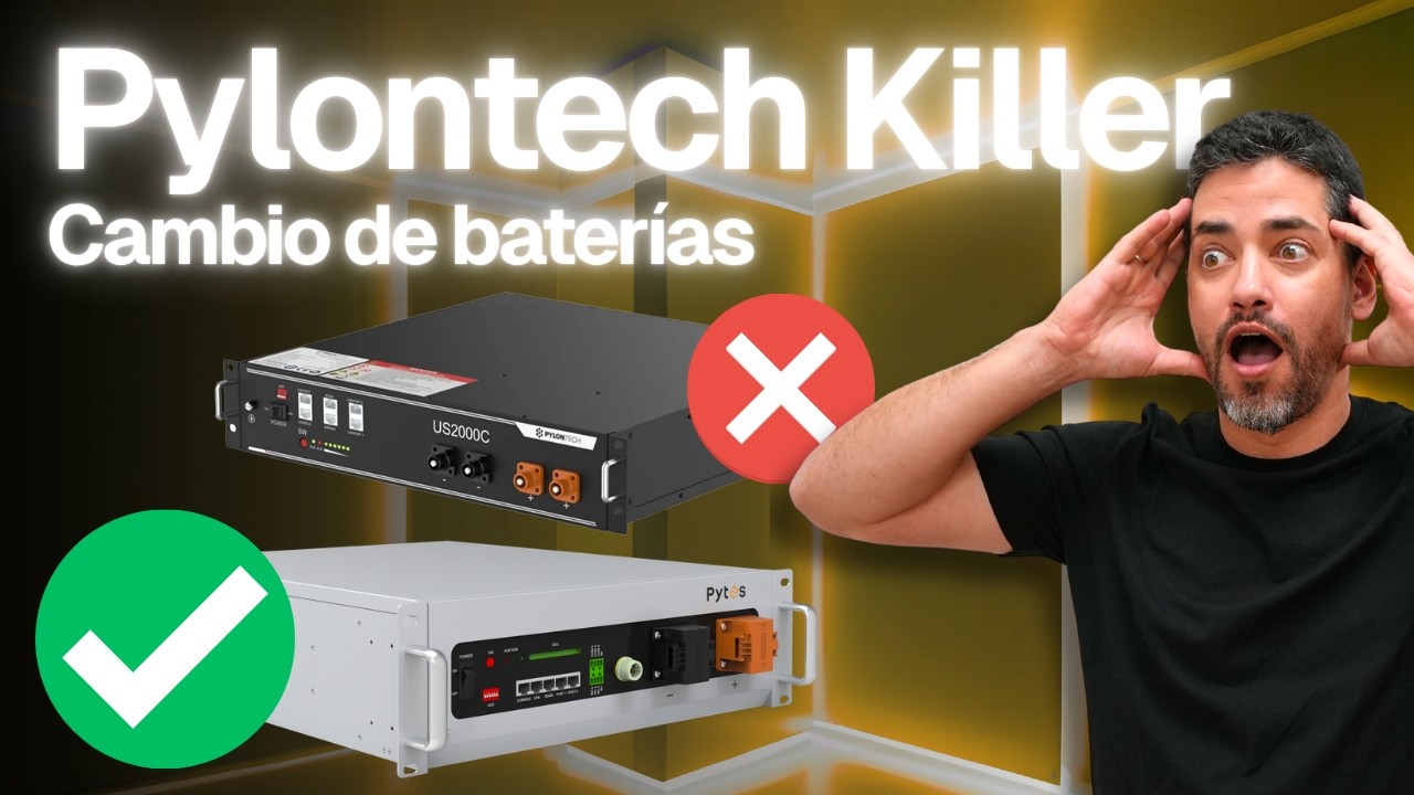 Cambia tus viejas Pylontech rotas por las nuevas PYTES V5 - La Pylontech killer
