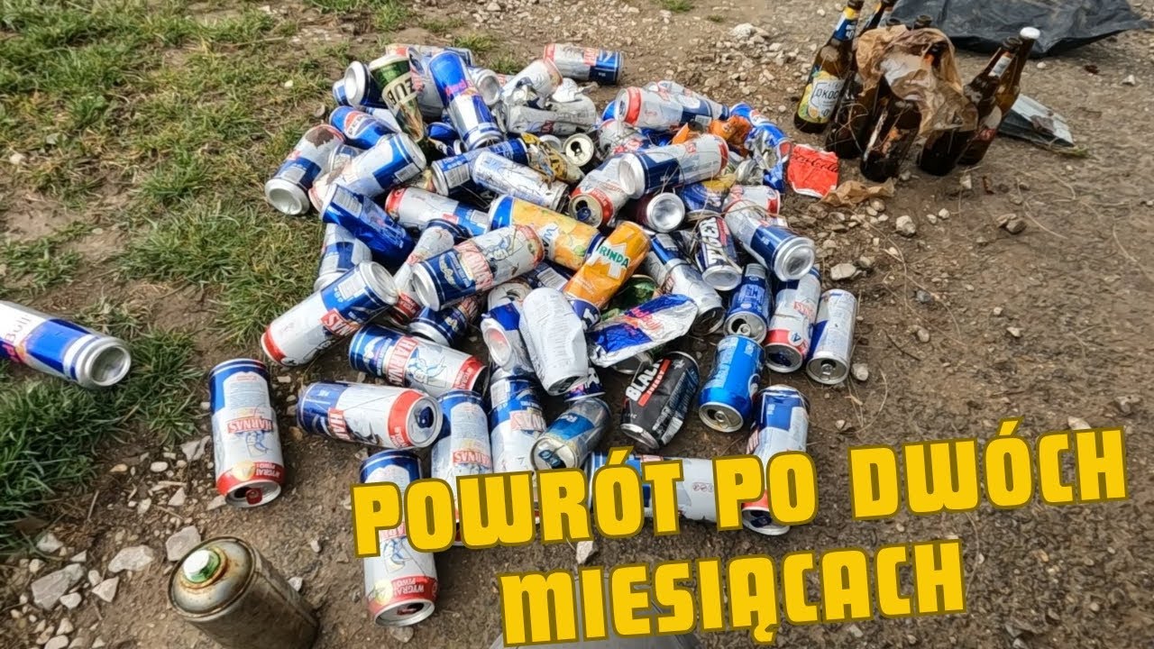 ODWIEDZAM STARE MIEJSCE W POSZUKIWANIU ALUMINIOWYCH PUSZEK #złom
