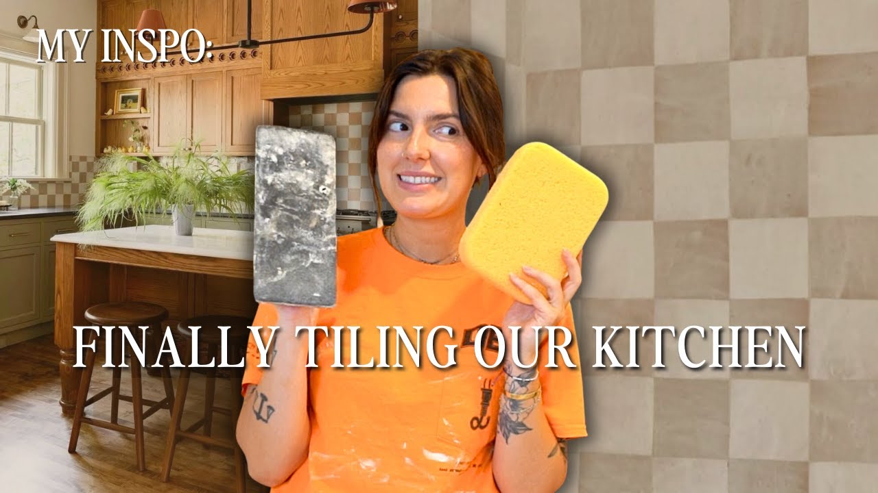 $5K BUDGET KITCHEN RENOVATION: Learning How To Tile! (Part 13) | Anastasia Creative
