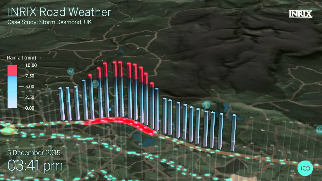 INRIX Road Weather Visualisation