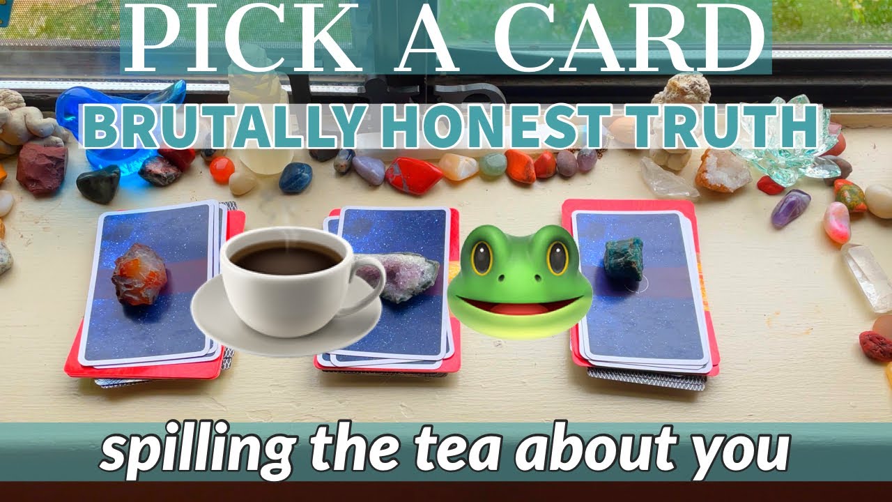 🔮PICK A CARD: spilling the **HOT** TEA about YOU ☕️🥵💜 TIMELESS psychic tarot card reading