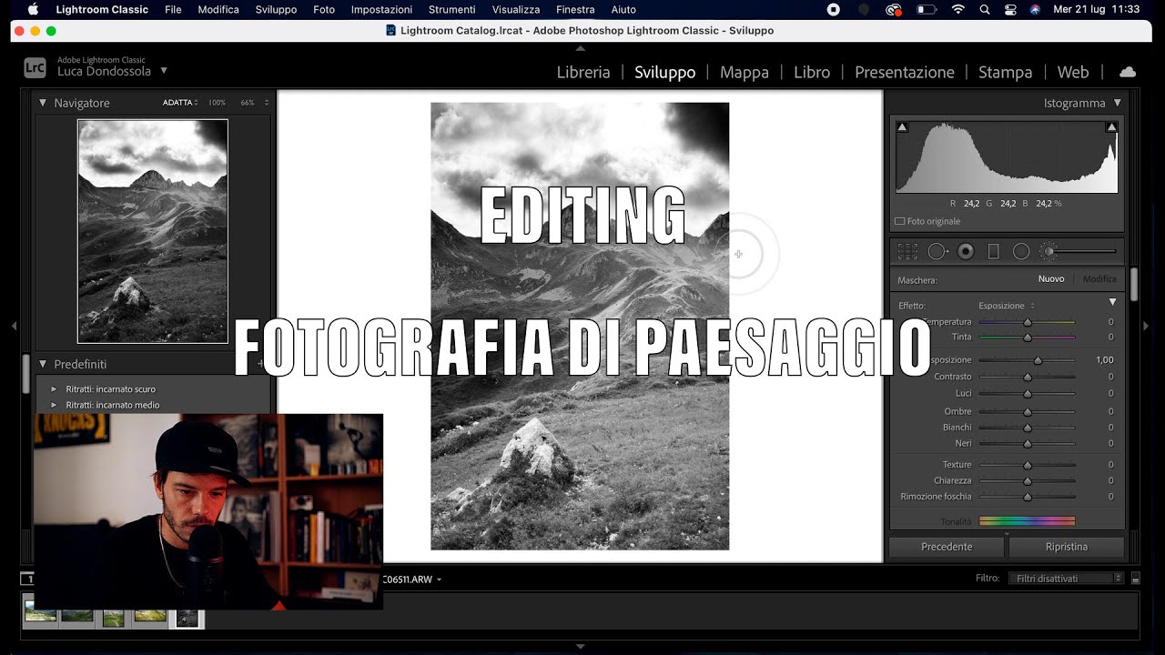 Editing FOTOGRAFIA DI PAESAGGIO - Clusone