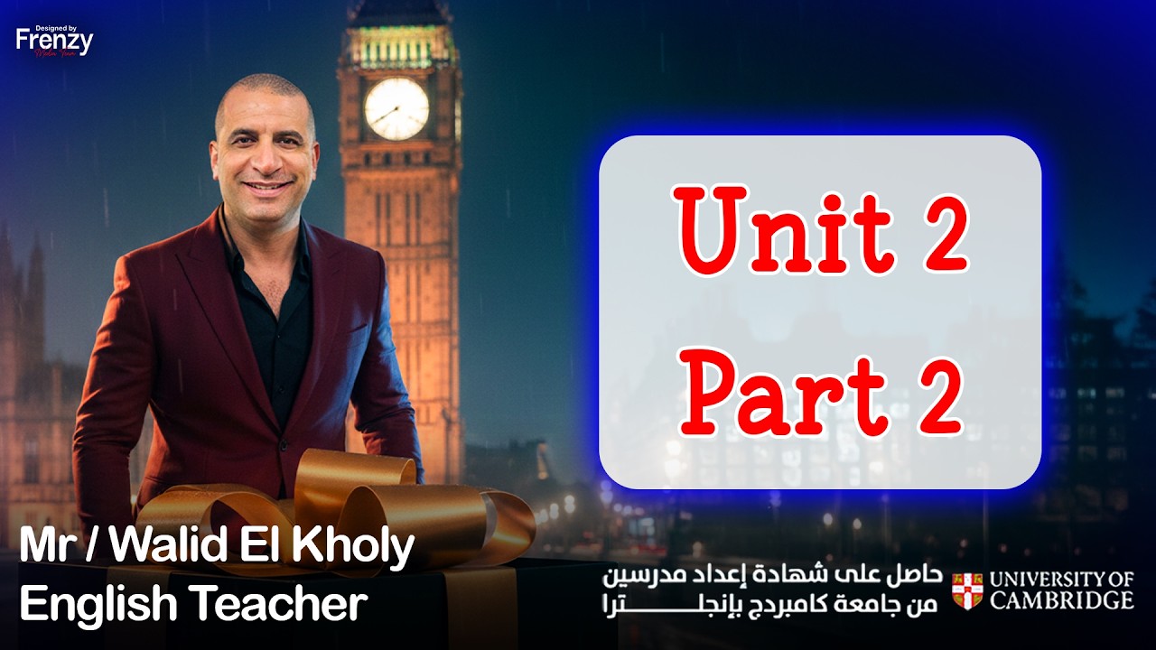 Unit 2 Part 2 | Senior 3 - English Walid Elkholy