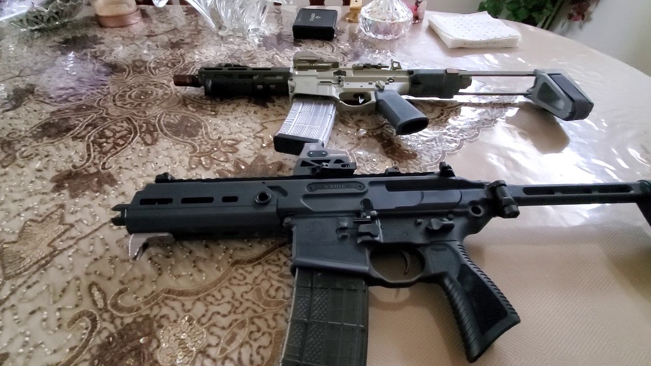 SIG RATTLER 5.56 против Q HONEY BADGER