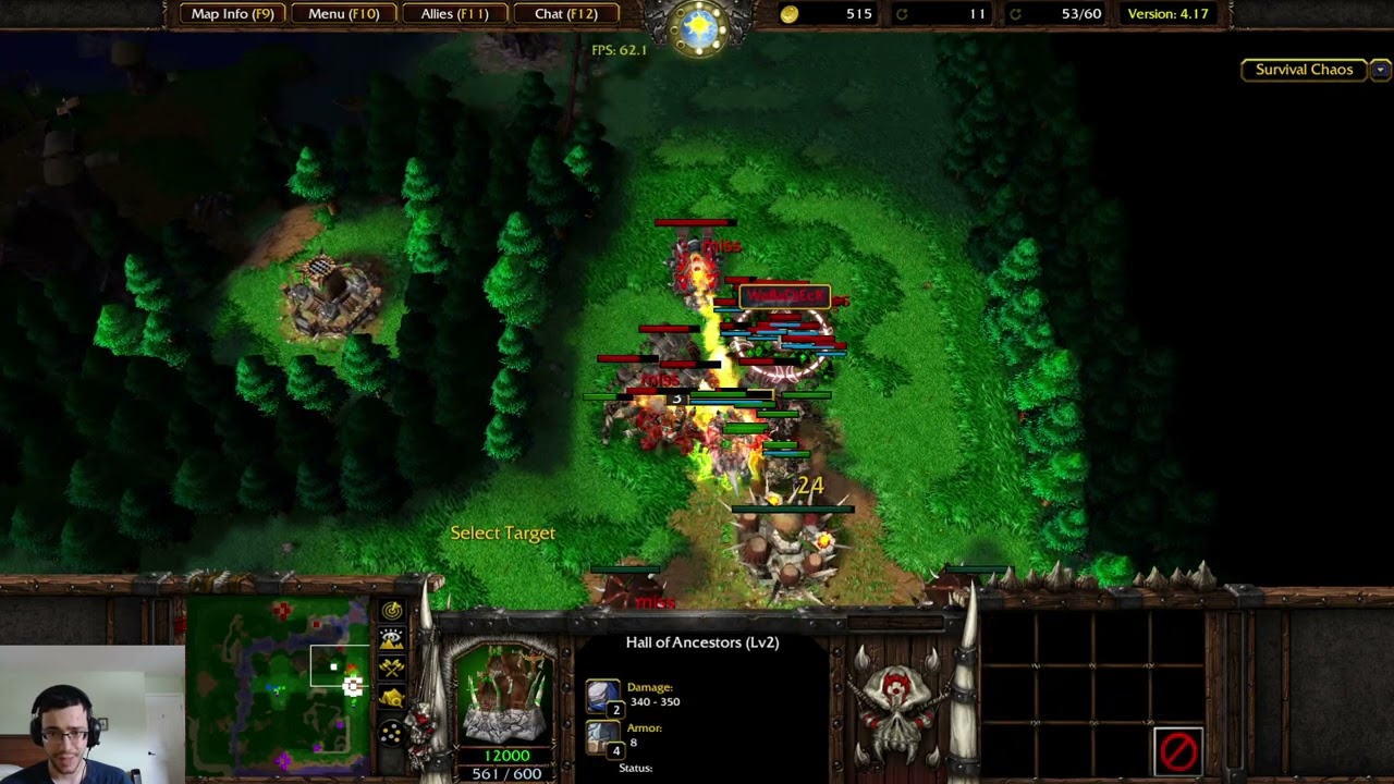 Warcraft 3 Reforged: Survival Chaos 4.17 #131 - Ragnaros is A PIECE OF SHIT!