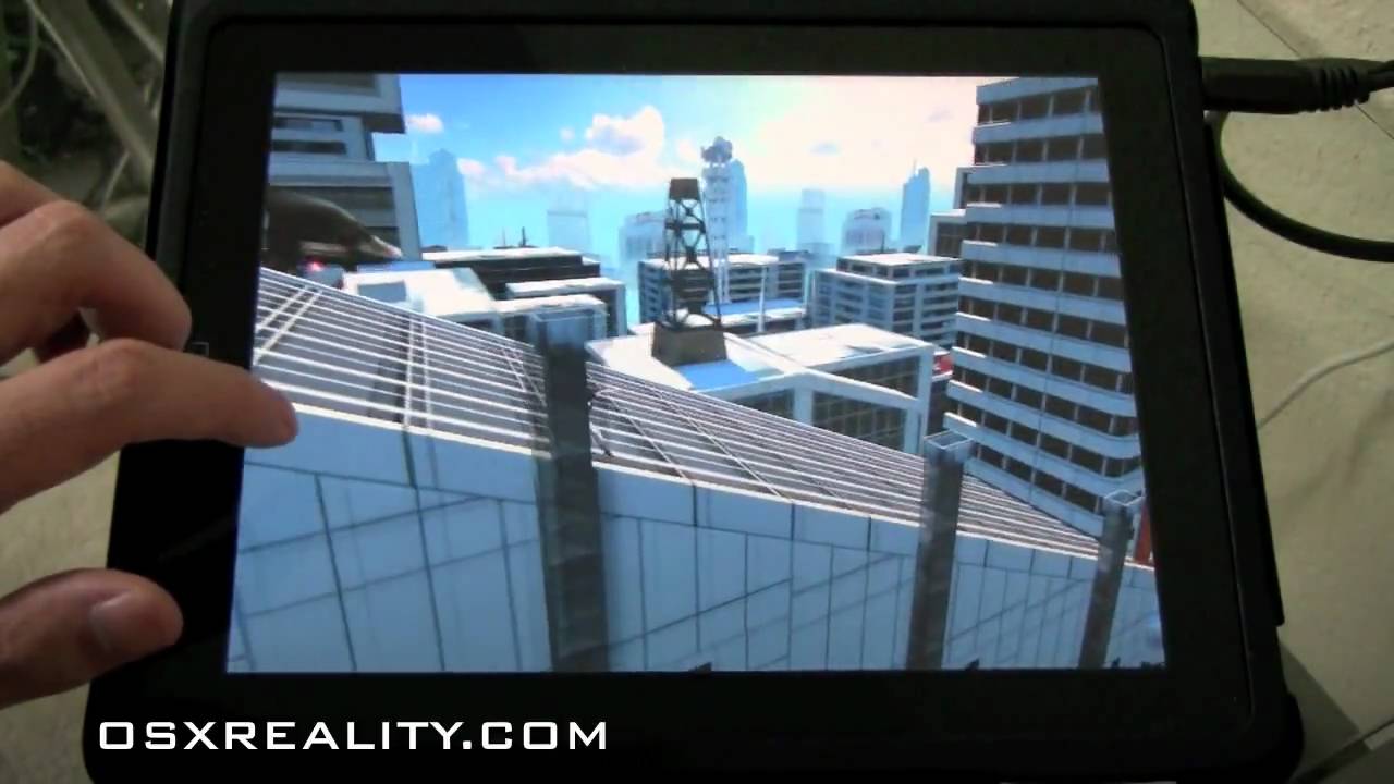 Mirror's Edge on iPad