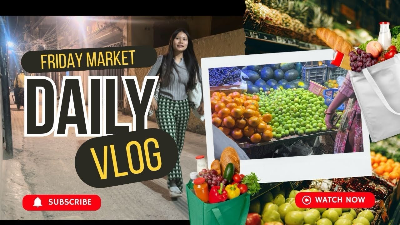 Friday Market Vlog | Fresh Veggies & Full Bags