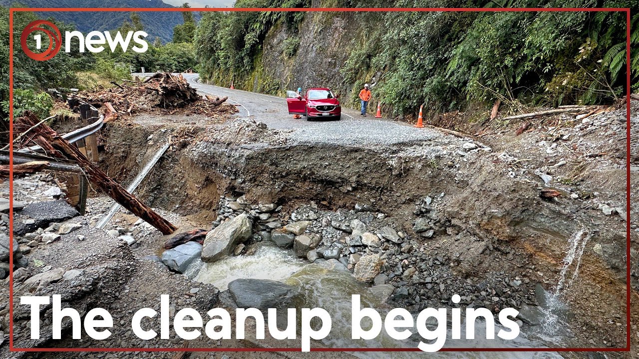 Wild weather wreaks havoc on crucial South Island rail link | 1News