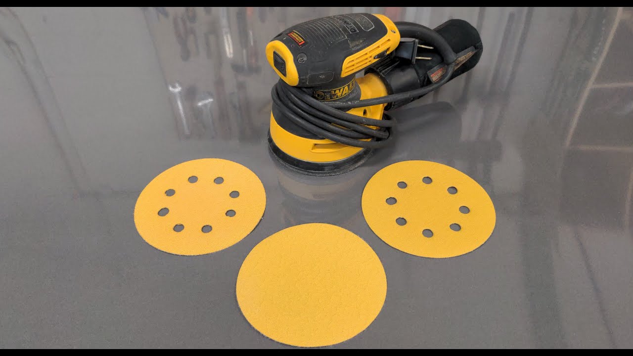 Porque debemos de perforar las lijas de la lijadora orbital???