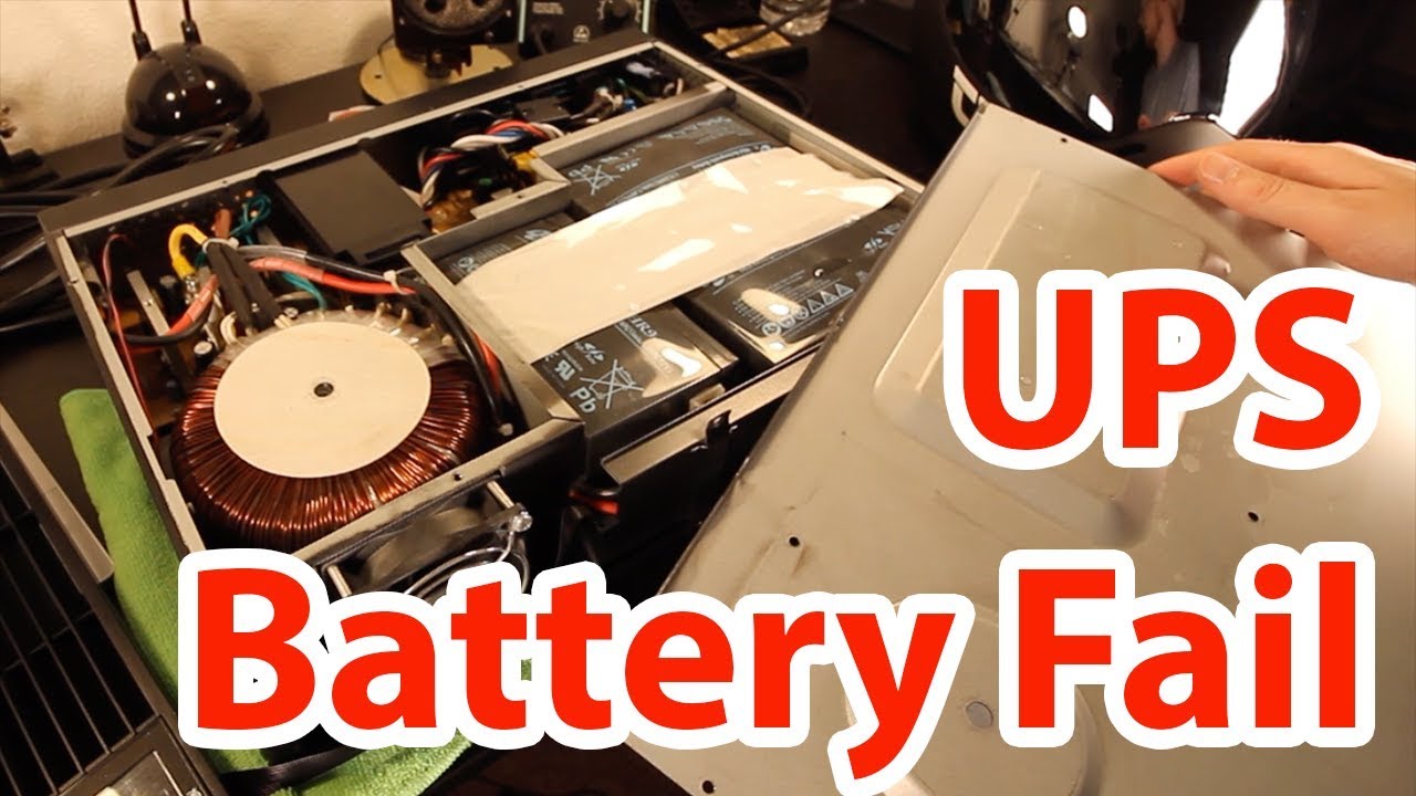 UPS Battery Fail | Teardown and Test | Tripp Lite 1500VA