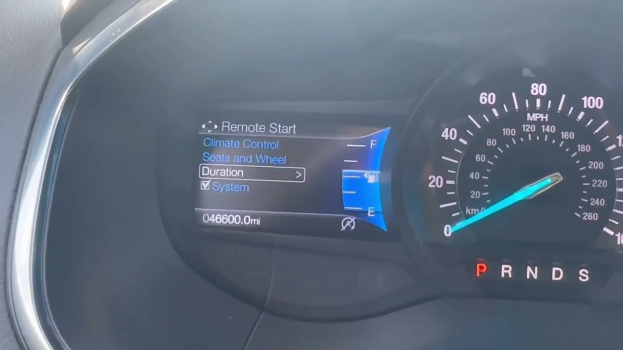 Дистанционный запуск не работает на Ford