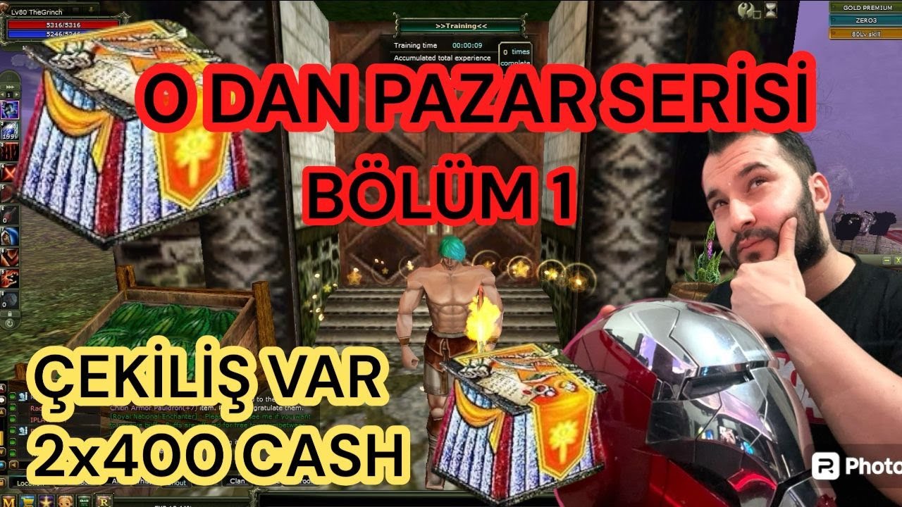 KNİGHT ONLİNE TEK PC İLE 0 DAN PAZAR SERİSİ #B&Ouml;L&Uuml;M1 [ZERO] SERMAYESİZ PAZAR NASIL OLUR HEDEF 300 GB!