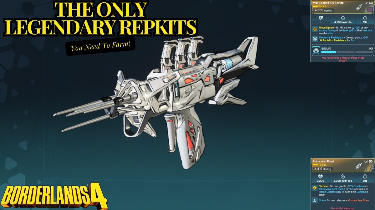 Топ-5 легендарных наборов репутации, которые ломают Borderlands 4