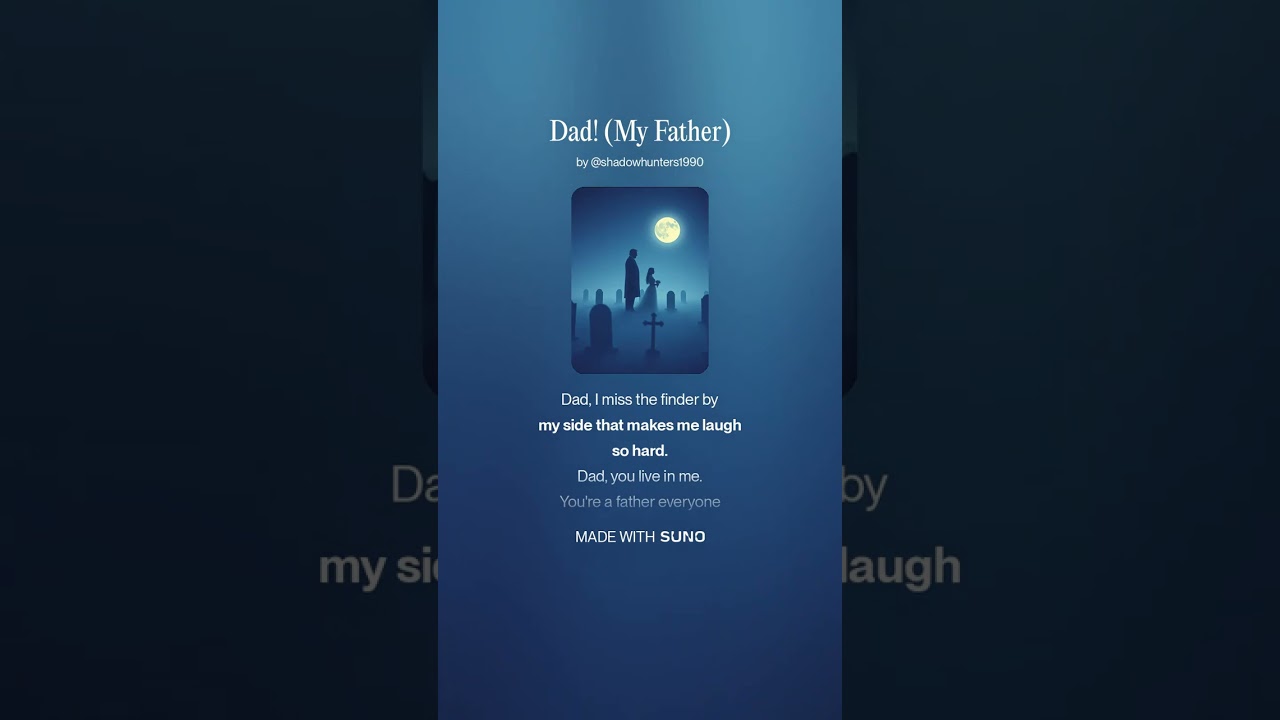 DJLabyLunaJRock - Dad! My Father. (Original Song)