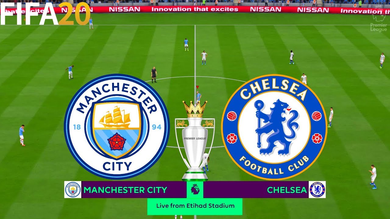 FIFA 20 | Manchester City vs Chelsea - Premier League - Full Match & Gameplay