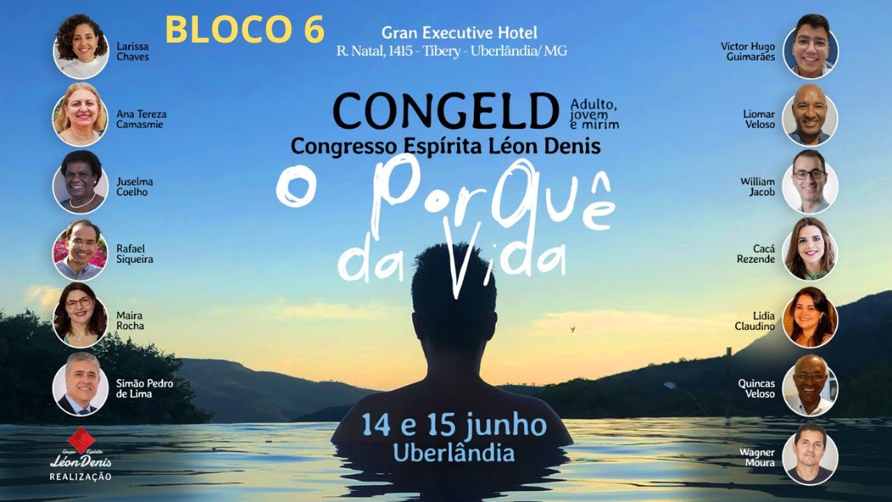 Bloco 6 - ConGELD 2025 - Quincas Veloso, Simão Pedro, Juselma Coelho