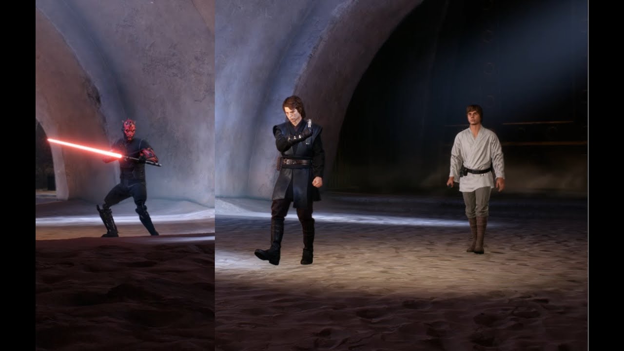 Battlefront 2 | EPIC 1 Vs 2 Using Maul's 'Old Master' Skin