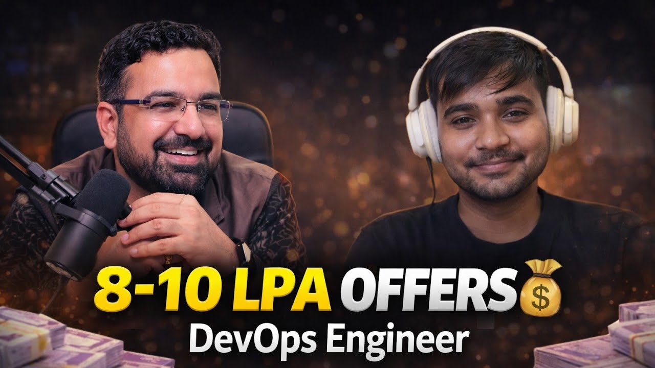 8–10 LPA DevOps Engineer 💰 | Real Interview | Salary, Roadmap & Reality