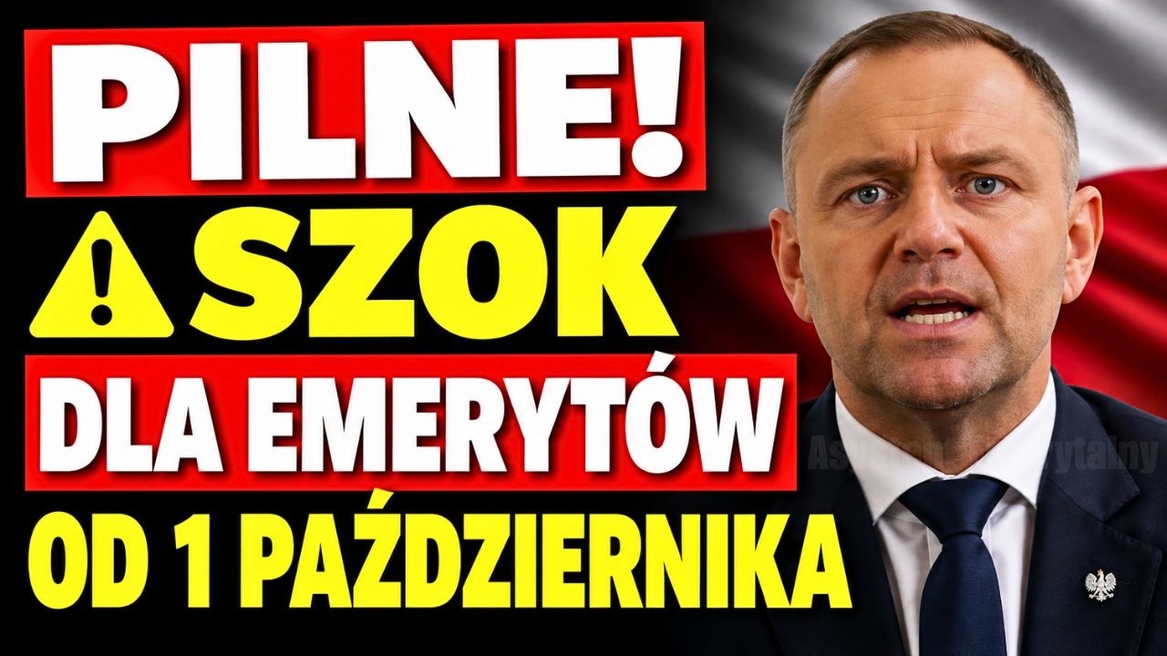 PILNE: SZOK dla emeryt&oacute;w od 1 października 2026 &ndash; ZUS ogłosił 5 dużych zmian emerytalnych!