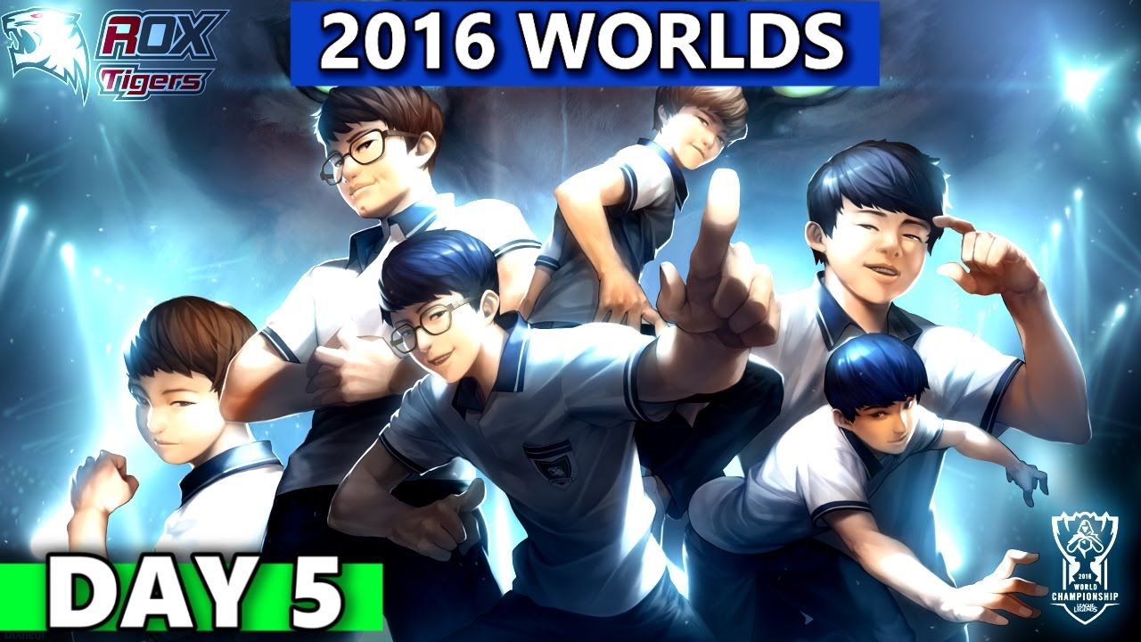 WORLDS 2016 DAY 5 ALL GAMES HIGHLIGHTS