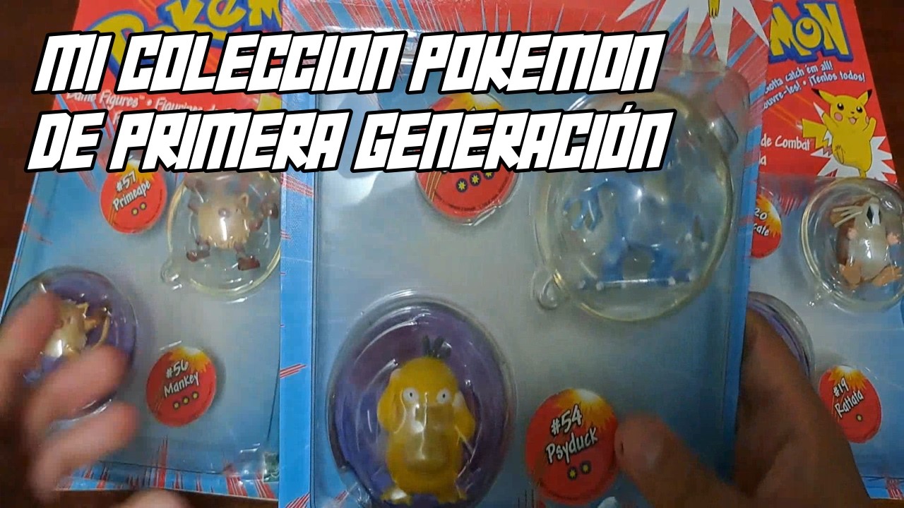 MI COLECCÓN POKEMON PRIMERA LINEA 1999 || KANTO